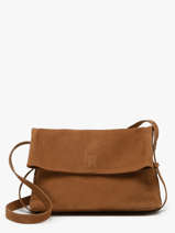 Crossbody Bag Cavalier Nubuck Leather Etrier Beige cavalier nubuck ECAN135M