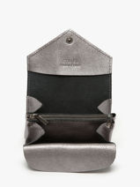 Coin Purse Etincelle Irisee Leather Etrier Silver etincelle irisee EETI5018-vue-porte