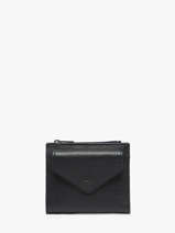 Porte-monnaie Madras Cuir Etrier Bleu madras EMAD810