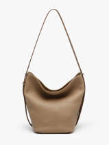 Shoulderbag Backpack M Cavalier Leather Etrier Brown cavalier ECLR126M