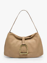 Shoulder Bag S Etalon Leather Etrier Beige etalon EETA197S