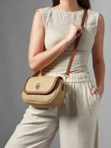 Shoulder Bag Brumby Estival Etrier Beige brumby estival EBRS198M-vue-porte