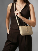 Sac Bandouli�re Torsade Cuir Etrier Beige torsade ETOS0142-vue-porte