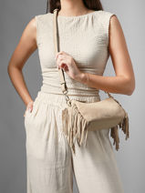 Shoulder Bag Country Etrier Beige country ECOU203S-vue-porte