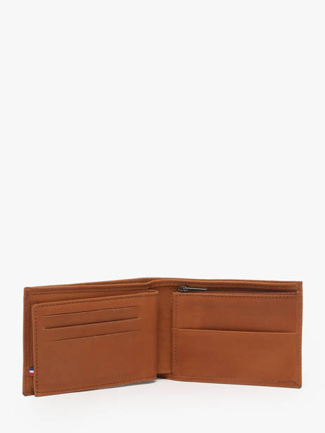 Leather Wallet Oil Etrier Brown oil EOIL438 other view 2