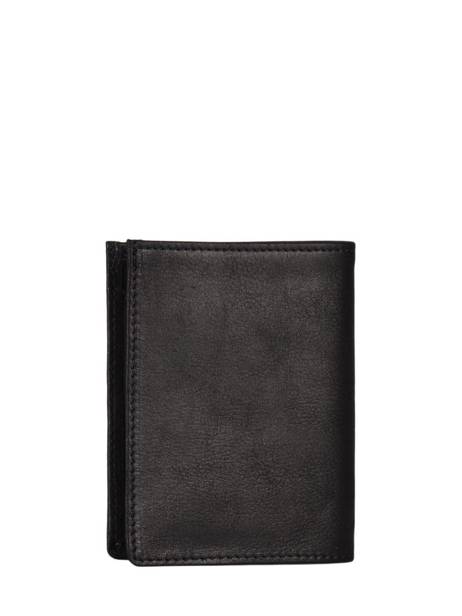Wallet Leather Etrier Black oil EOIL748 other view 3